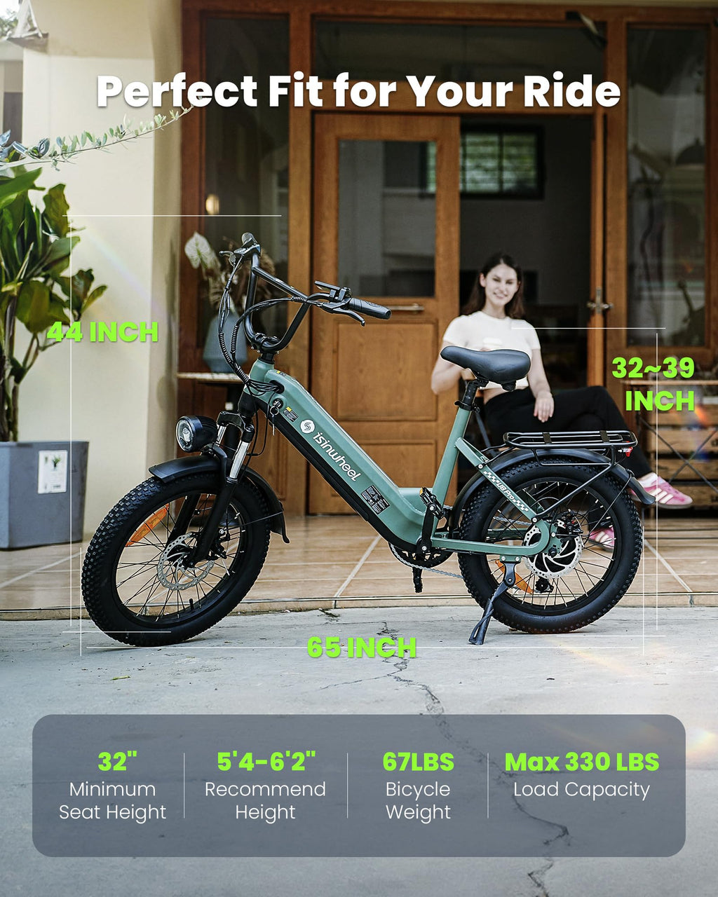 20" Fat Tire Electric Bike S627
