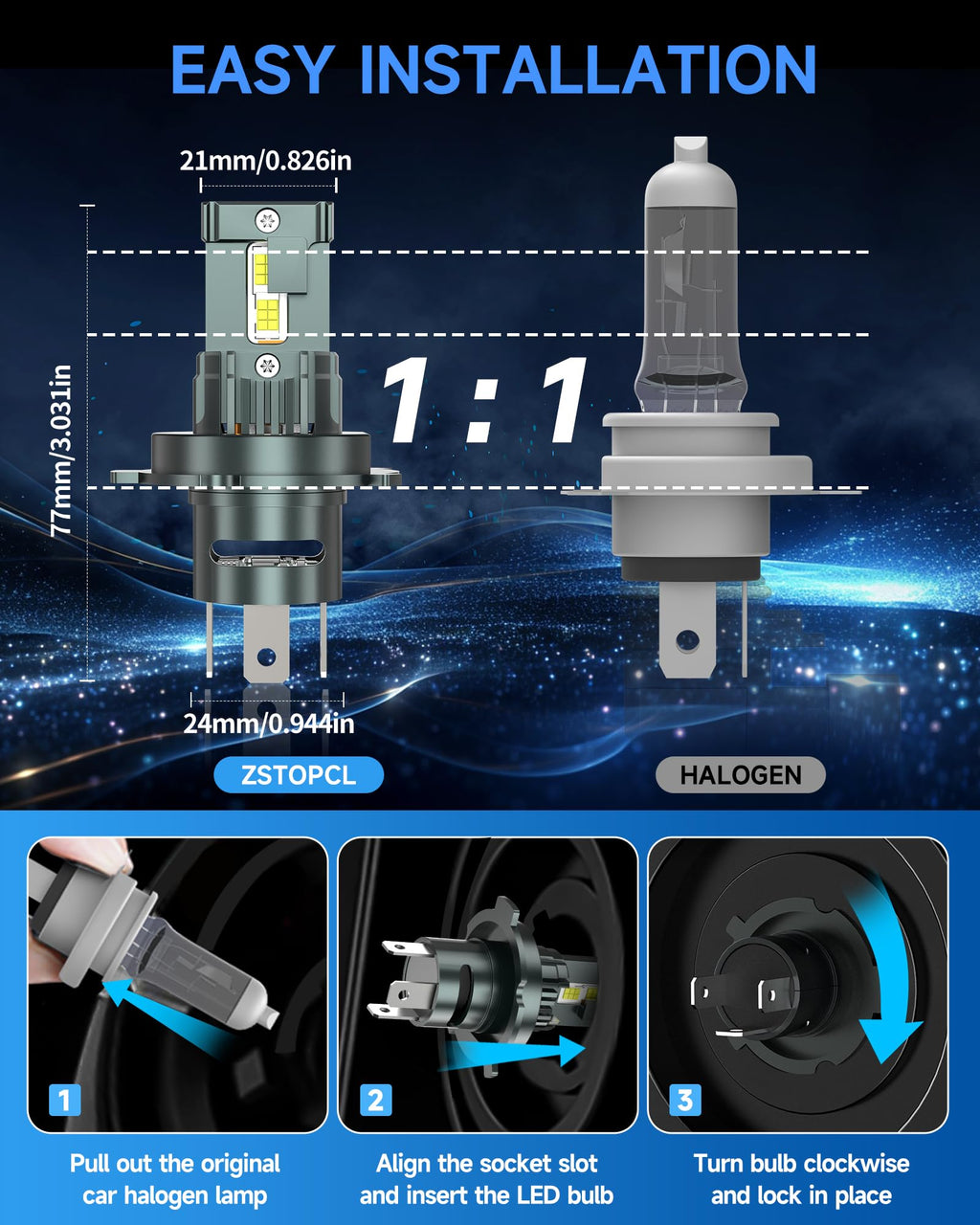 Fog Bulbs, Pack of 4 I21302