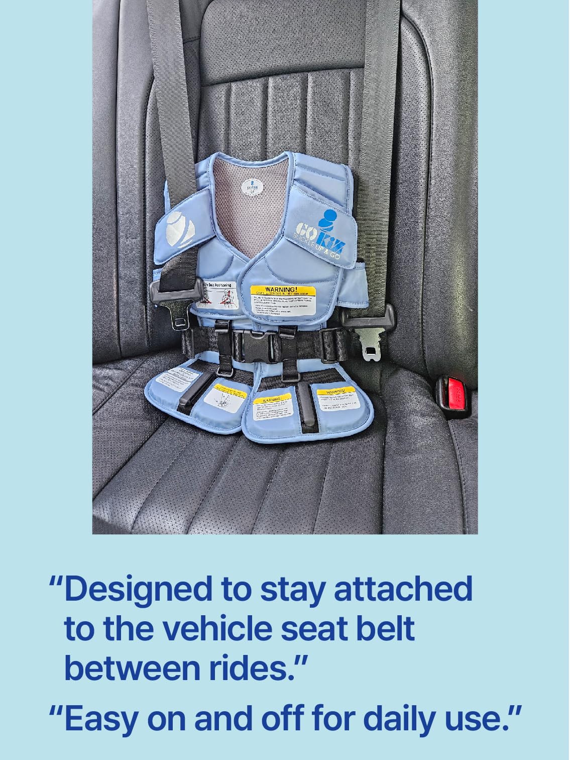 Lightweight Portable Child Restraint Vest Z499