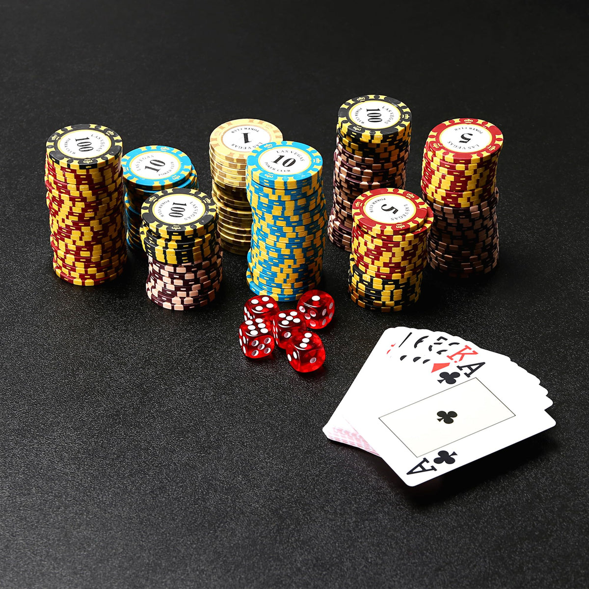 34'' Black Folding Card Table H414
