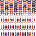 120 Pcs Halloween Dog Bow Ties F4537