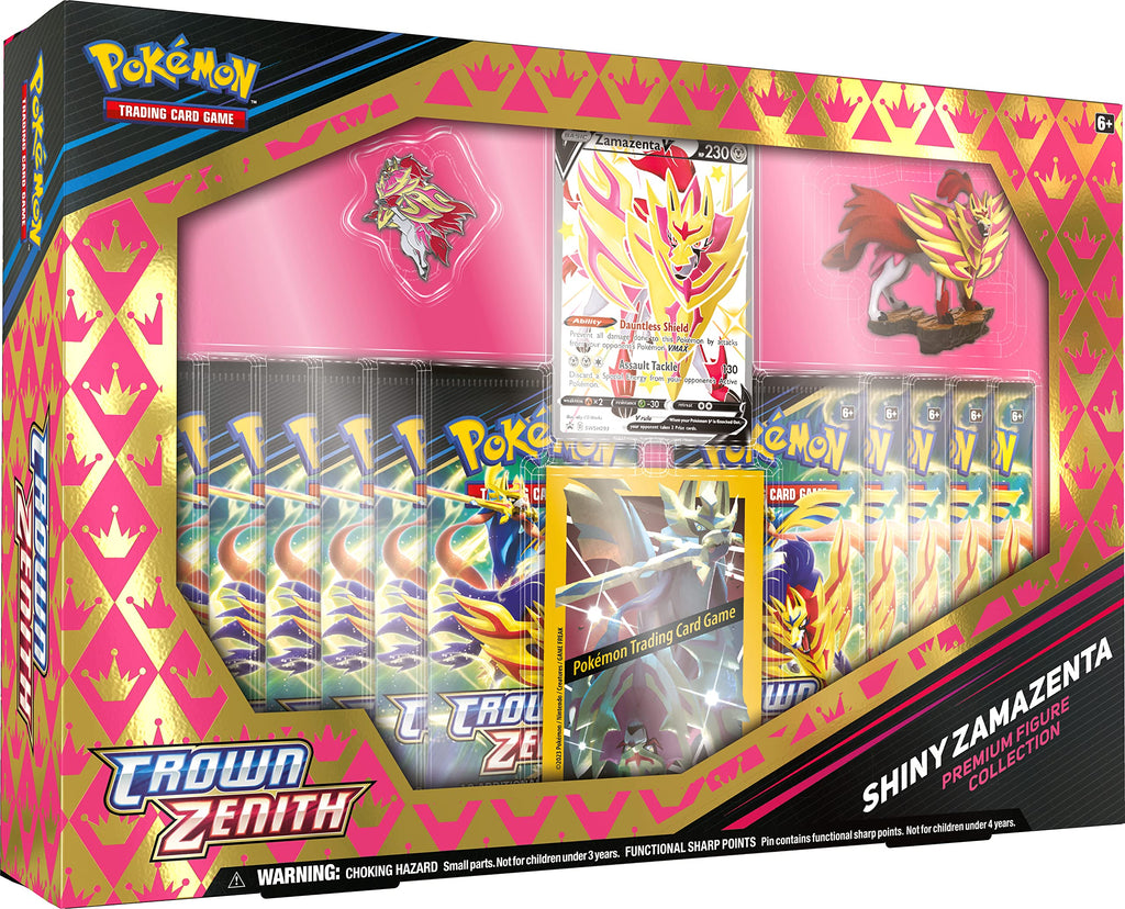 Pokemon Crown Zenith Shiny Zamazenta Premium Figure Collection Q90996