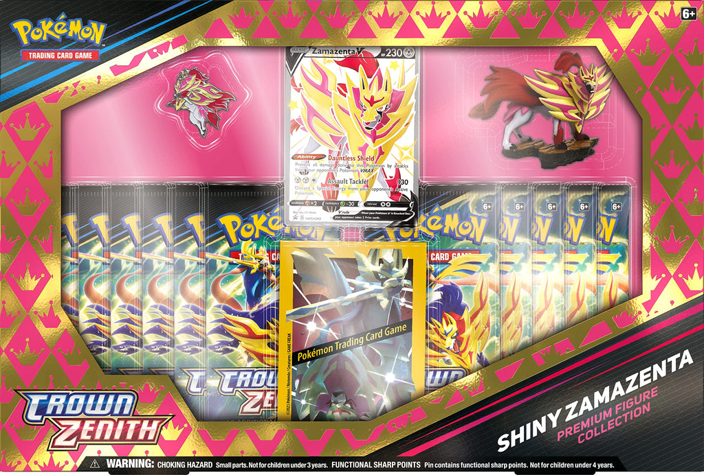 Pokemon Crown Zenith Shiny Zamazenta Premium Figure Collection Q90996